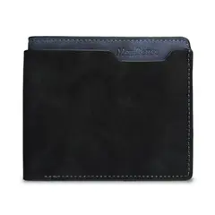 GENERICO - Billetera Para Hombre Caballero - Mod D Negro