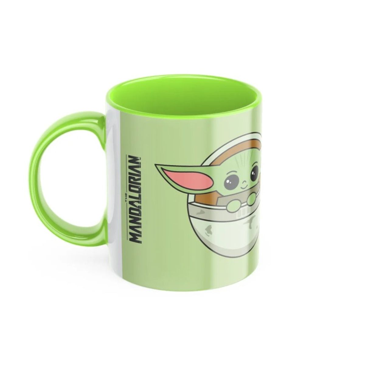 GENERICO - Tazón Grogu en Nave Verde