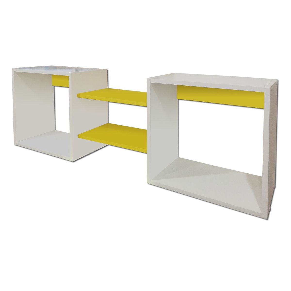MUEBLES KIDS - Repisa cubo amarilla