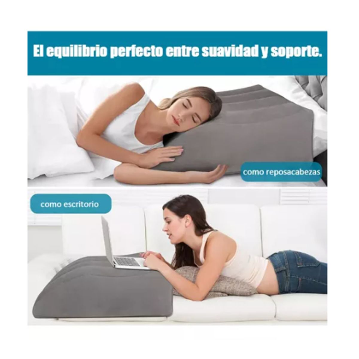 GENERICO - Almohadillas Relajantes Almohada De Cuña De Pierna Para Aliv