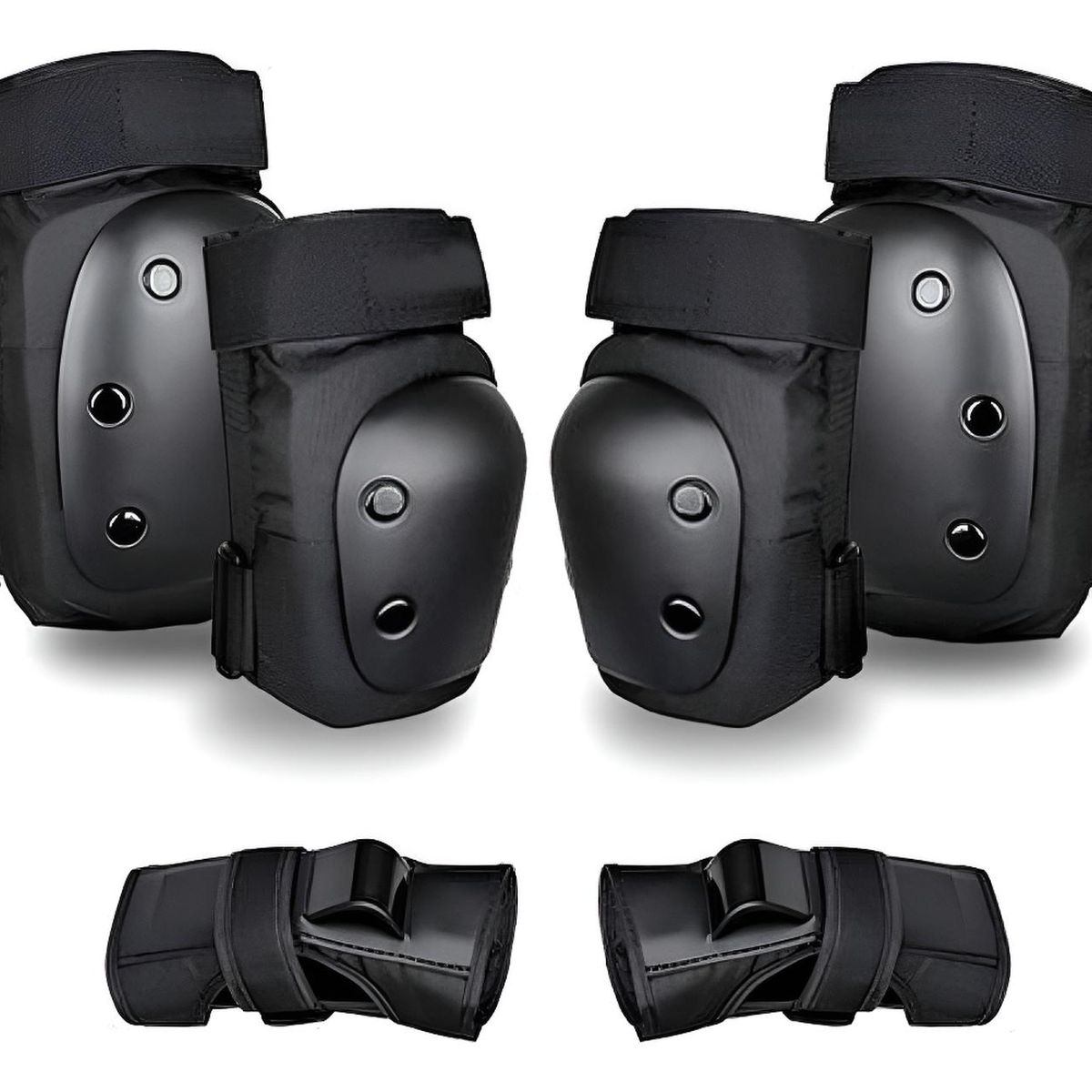 GENERICO - Set Protección Adulto Rodilleras Coderas Muñequeras Roller - Multicolor