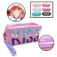 GENERICO - Estuche Kiss Porta Cosméticos Neceser Cartuchera
