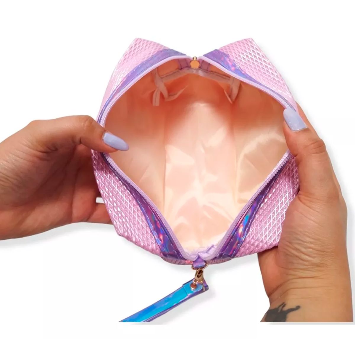 GENERICO - Estuche Kiss Porta Cosméticos Neceser Cartuchera