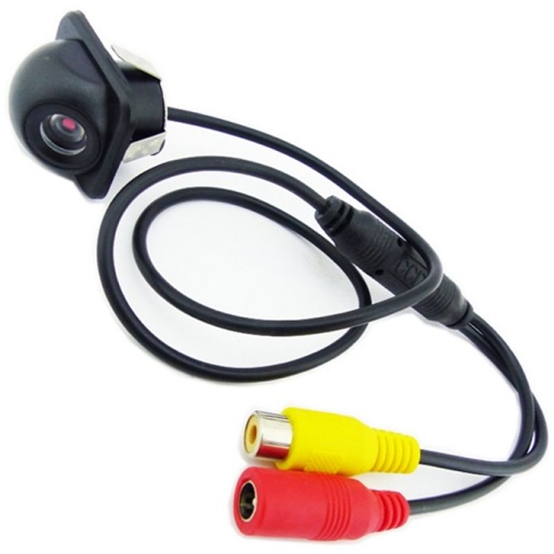 GENERICO - Cámara retroceso Auto 8 LED infrarrojo embutida