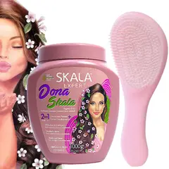 SKALA - Crema Tratamiento Capilar 2 en 1 + Cepillo Pack