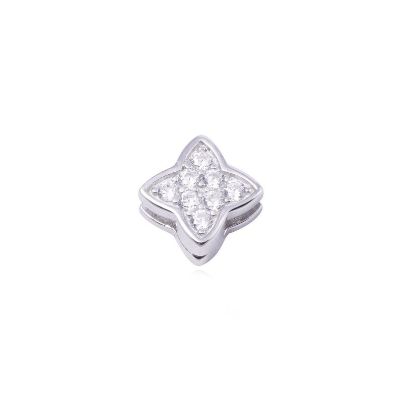 JB JOYAS BARON - Dije de Plata broche Brillo con Circonita
