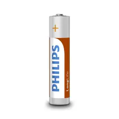 PHILIPS - Pila Cloruro Zinc Aaa Termosellado 2pcs