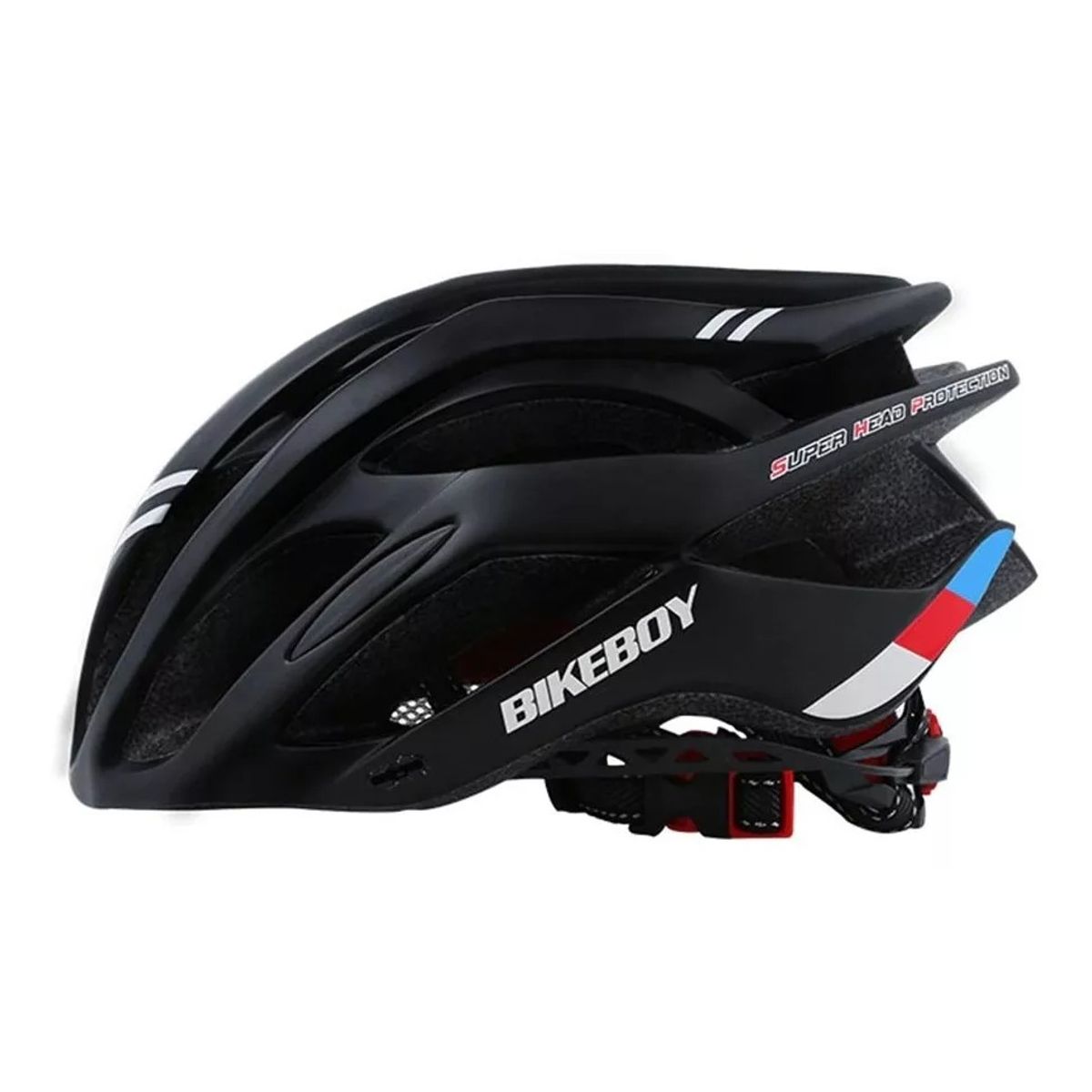 GENERICO - Casco Bicicleta Bikeboy Ajustable Mtb Liviano Acolchad Negro