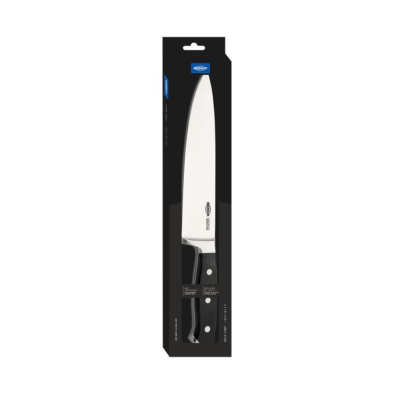 BRINOX - Cuchillo Chef 25 cm Acero Inoxidable Brinox Infinity