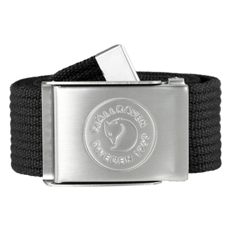 FJALLRAVEN - Cinturon 1960 Logo Belt Black