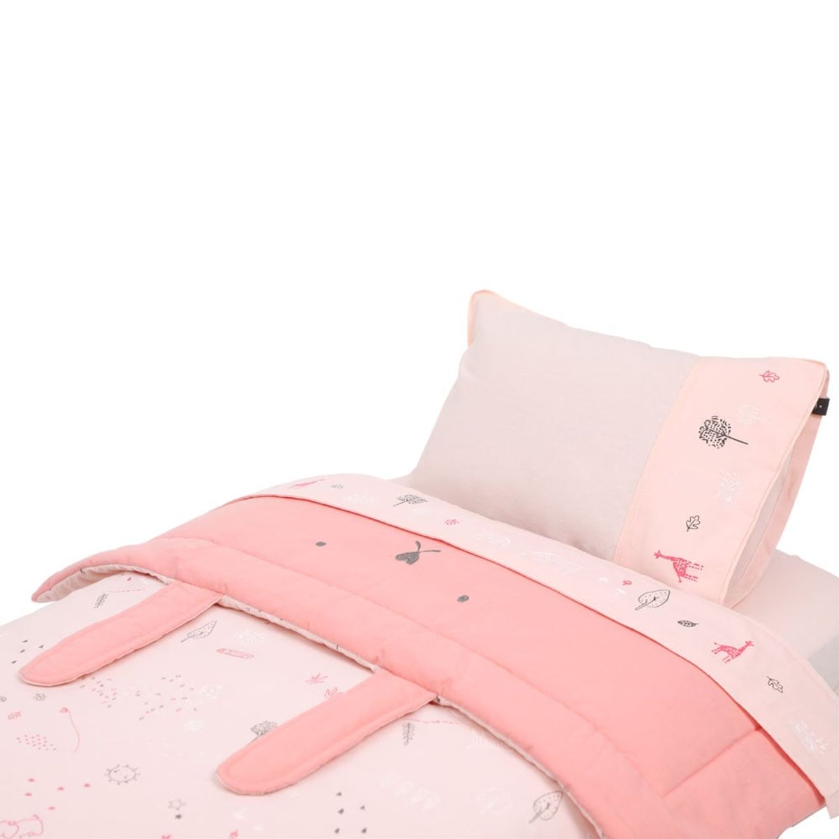 INFANTI - Set Cuna Playard Rosado Infanti