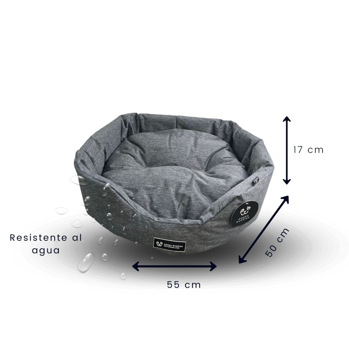 GENERICO - CAMA PARA MASCOTAS PERROS Y GATOS IMPERMEBLE TALLA S