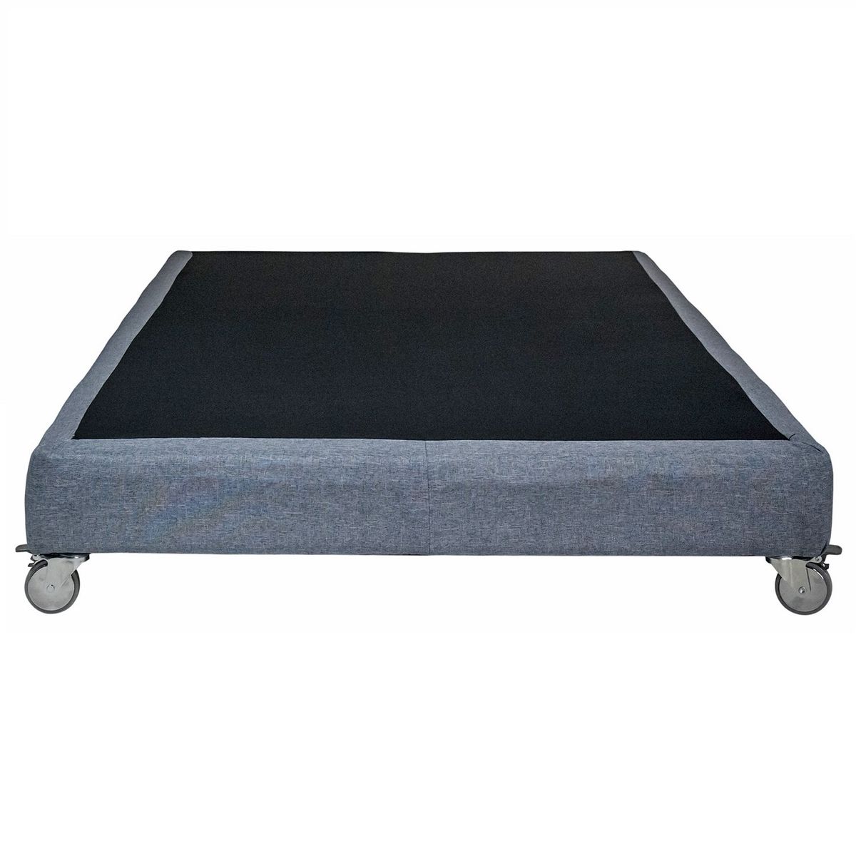 BLOCCARE - Base De Cama 1.5 Plazas Box 13 cm largo 190 cm con rueda pyton