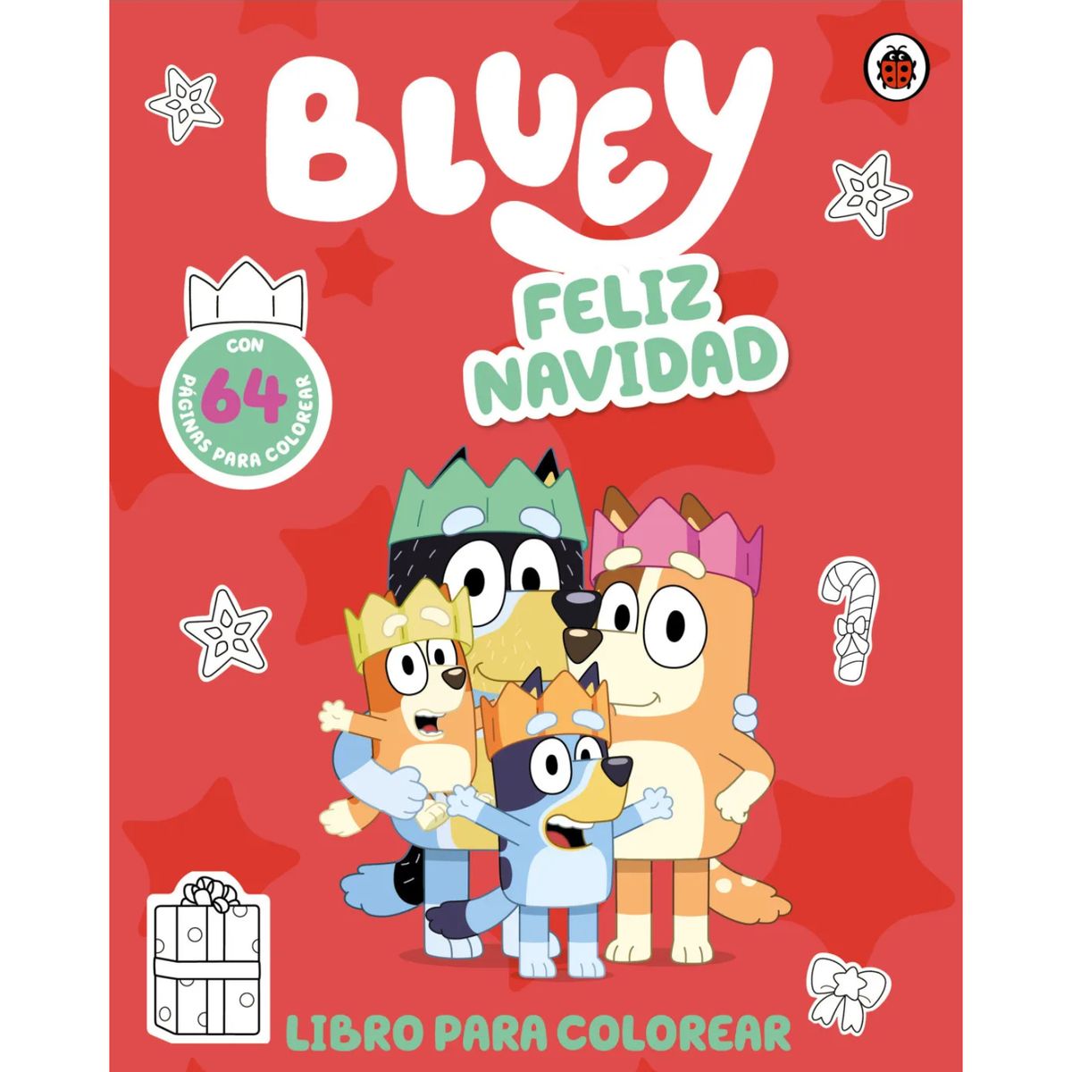 ALTEA - Bluey. Feliz Navidad. Libro Colorear