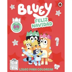 ALTEA - Bluey. Feliz Navidad. Libro Colorear