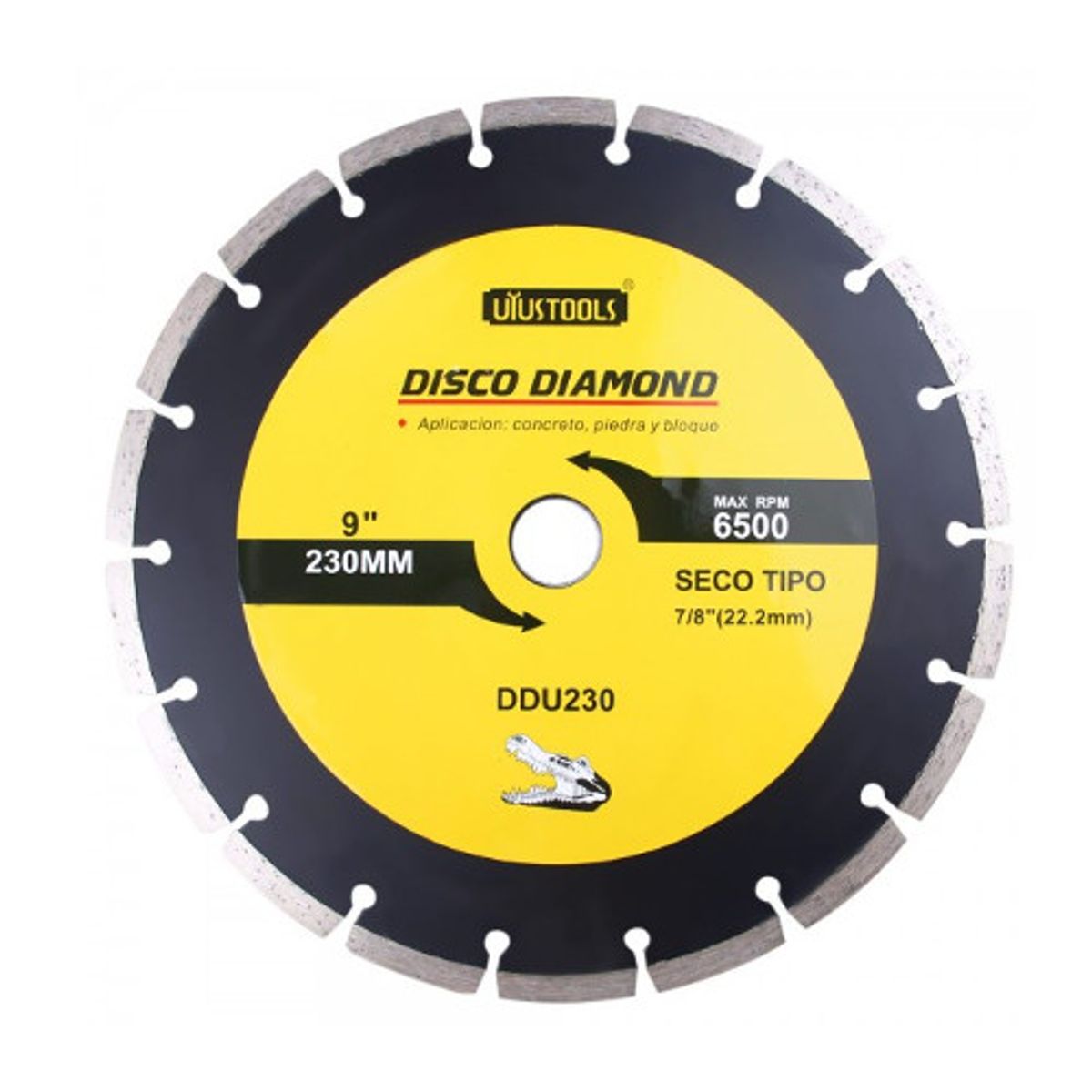 UYUSTOOL - DISCO DIAMANTADO UYUSTOOLSLUKO SEGMENTADO 9