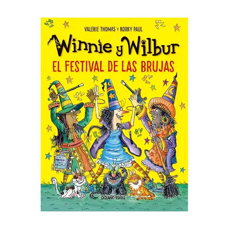TOP10BOOKS - LIBRO WINNIE Y WILBUR EL FESTIVAL DE LAS BRUJAS / CIRCE / VALERIE THOMAS, KORKY