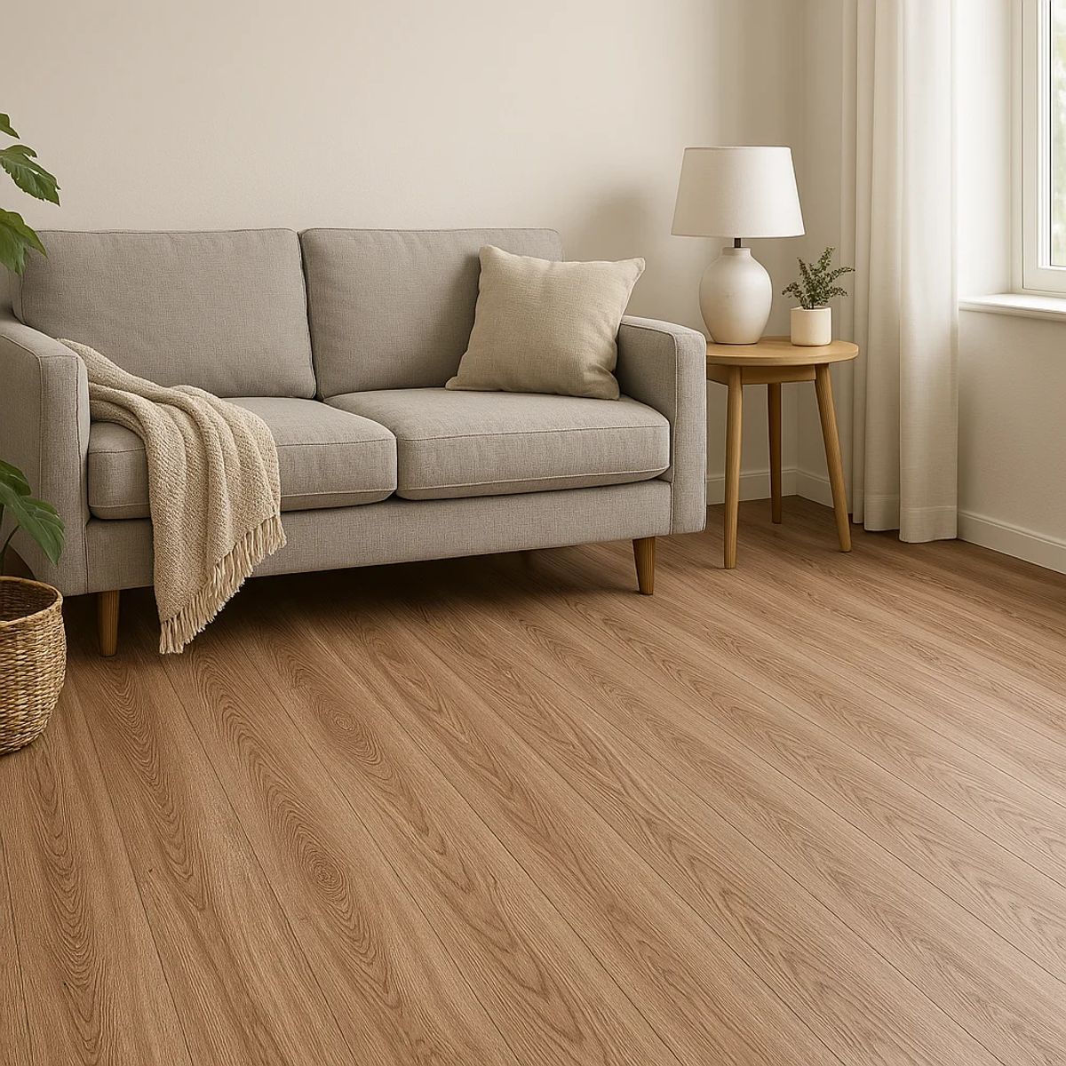 KLIK - Pack de 12 Pisos Vinilico SPC Color Madera