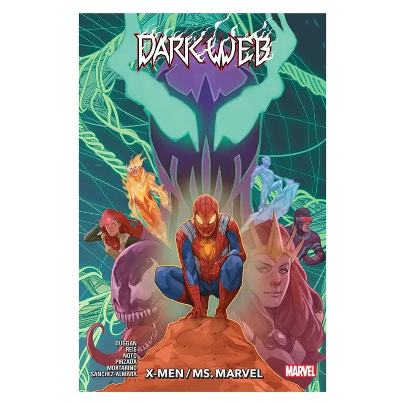 PANINI COMICS - DARK WEB X-MEN  MS MARVEL
