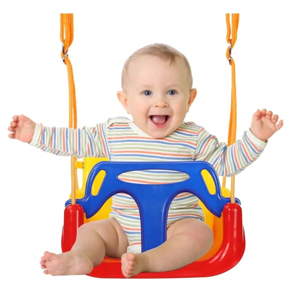 GENERICO - Columpio Silla 3 En 1 Ajustable Portátil Niños Asiento Bebé