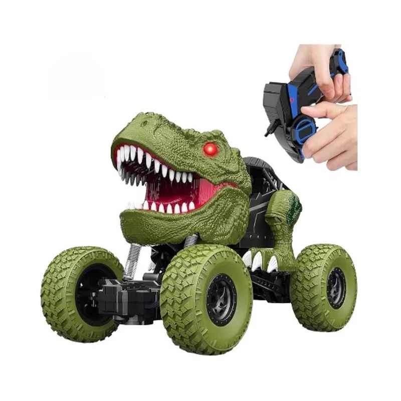 GENERICO - Carro Dino Rex Pequeño Con Control Remoto