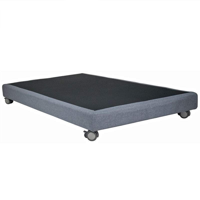 BLOCCARE - Base De Cama 1.5 Plazas Box 13 cm largo 200 cm con rueda logo