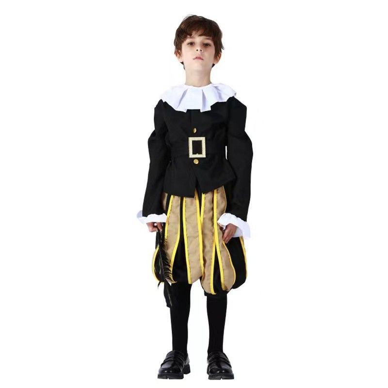 GENERICO - Disfraz Noble Miguel De Cervantes Quijote Infantil - 4