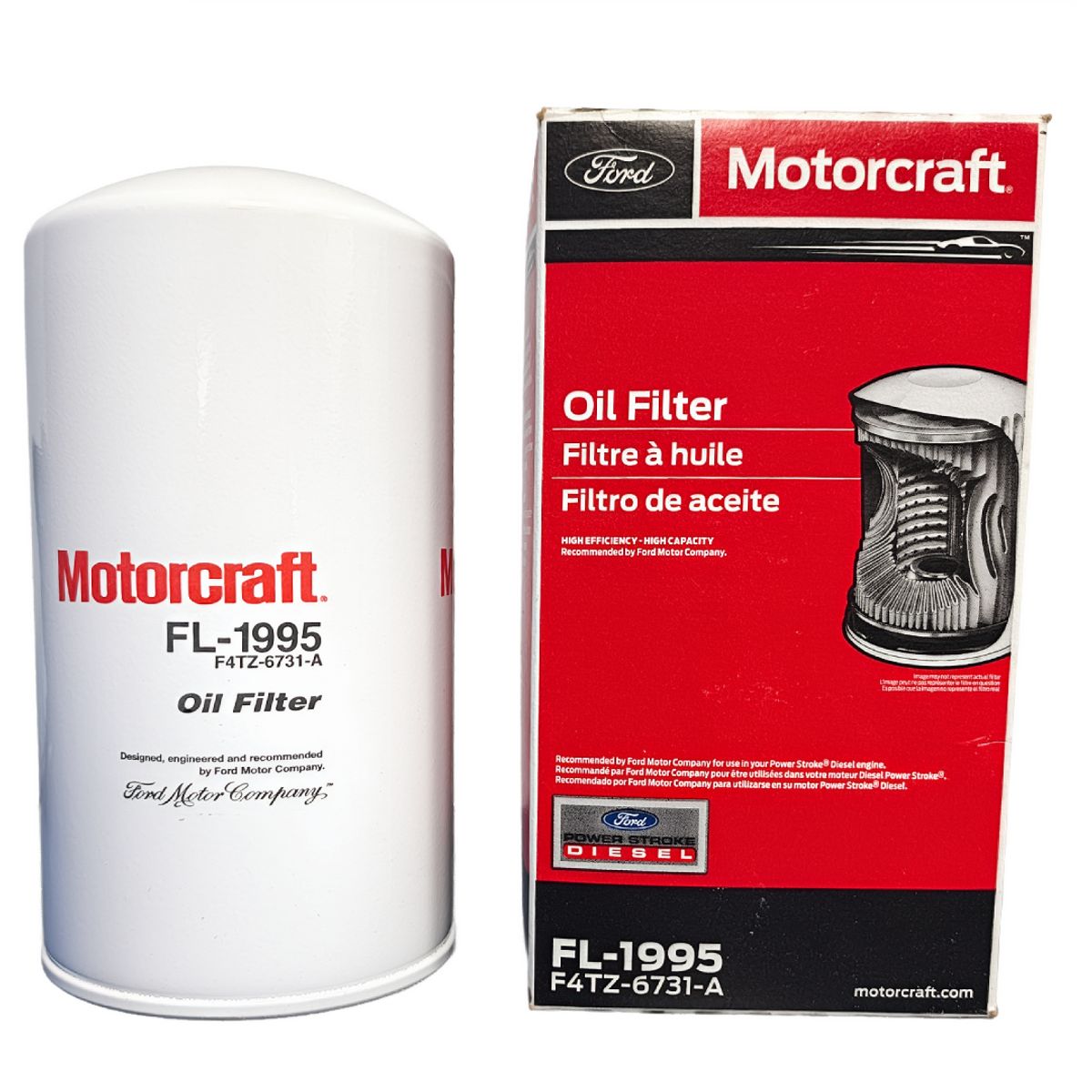 FORD - Filtro Aceite Ford 7.3 1994-2003 Fl-1995 Motorcraft