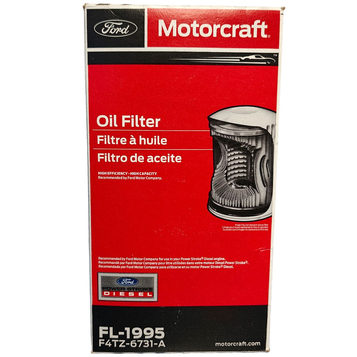 FORD - Filtro Aceite Ford 7.3 1994-2003 Fl-1995 Motorcraft