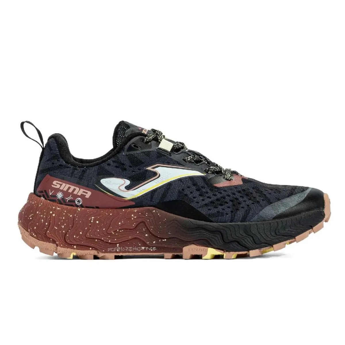 JOMA - Zapatilla Trail Running Mujer Sima 24 Negro Café Joma - 39