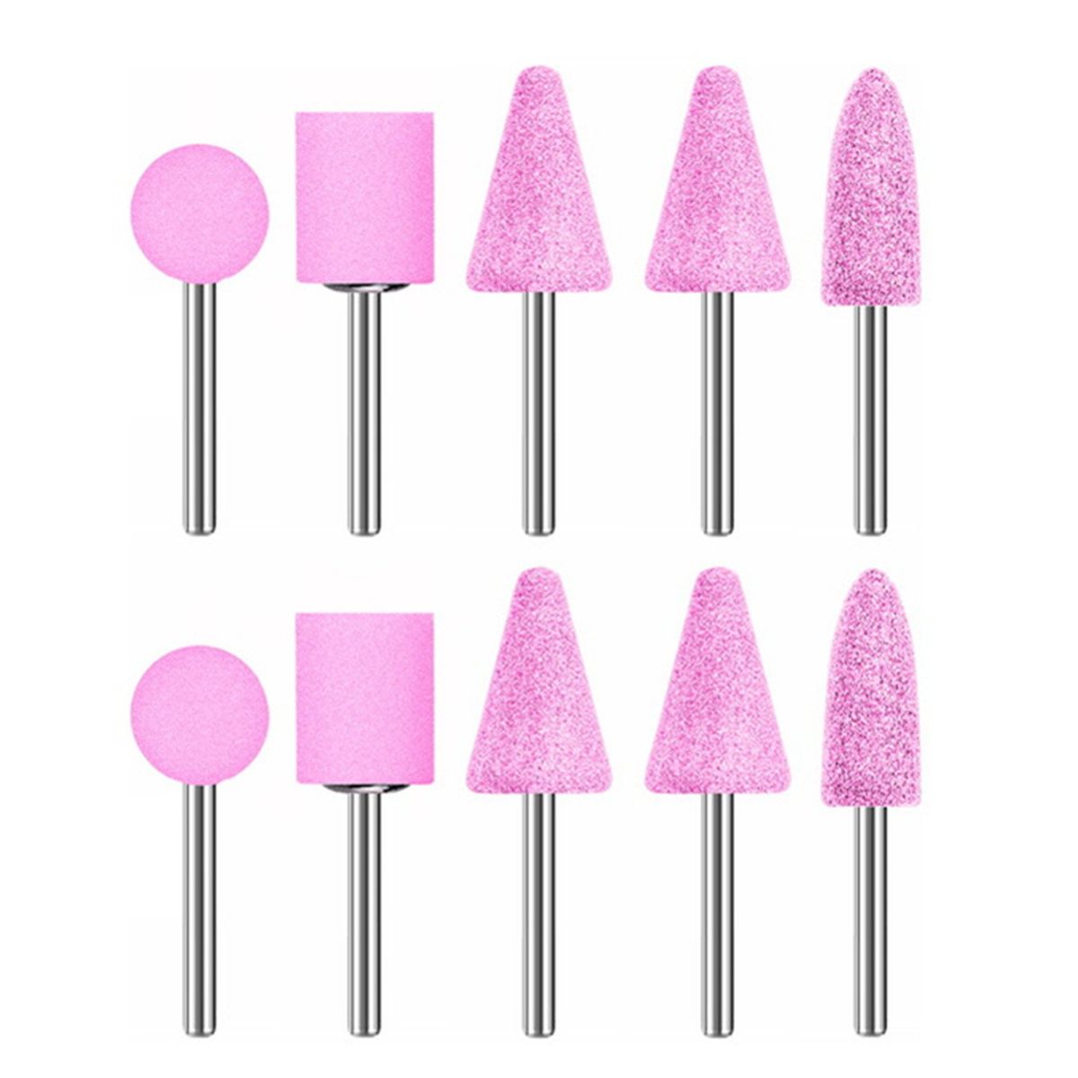 TOTAL TOOLS - Kit Set Jgo De Acc Para Minitorno Tipo Dremel 10pcs Total