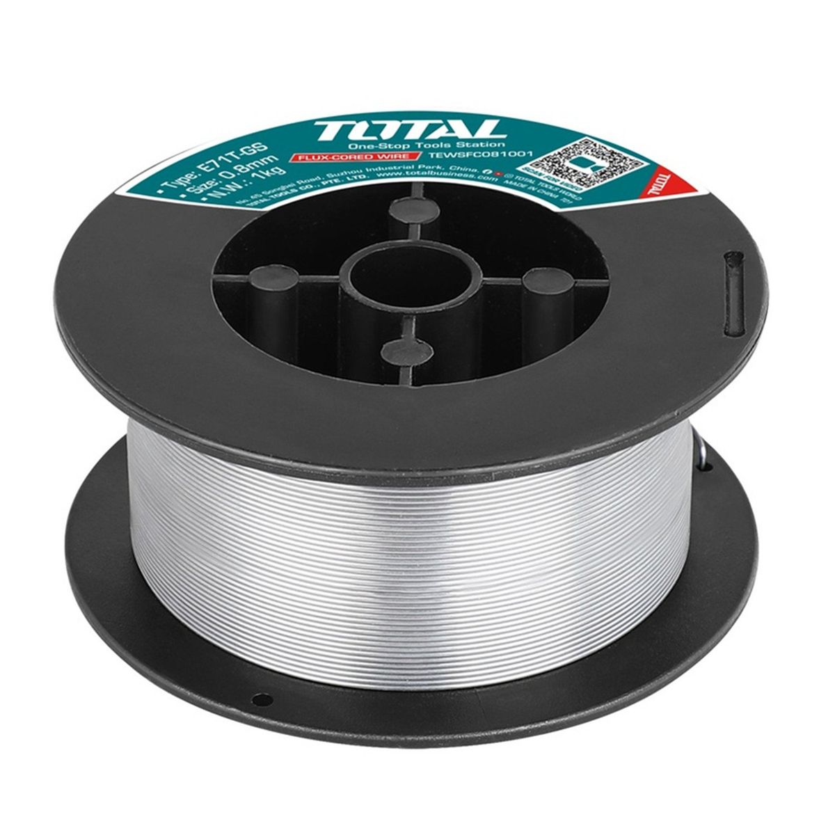 TOTAL TOOLS - Alambre Para Soldar Mig Flux 08 Mm Rollo 1 Kilo Total