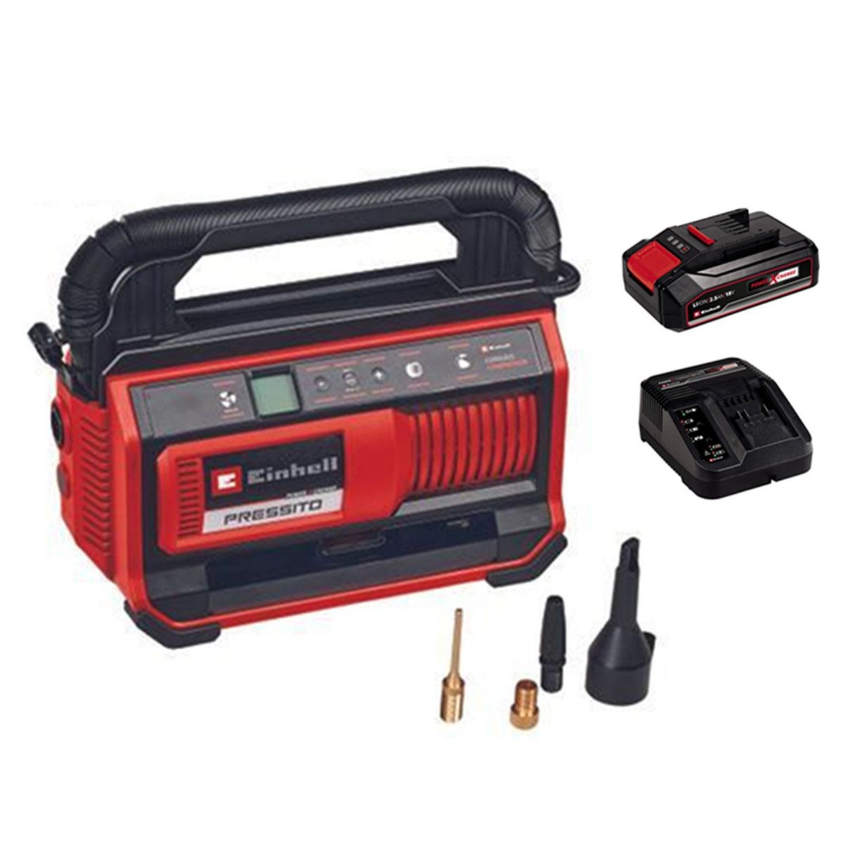 EINHELL - Compresor De Aire 18v Pressito 1825 Bat+ Carg Einhell