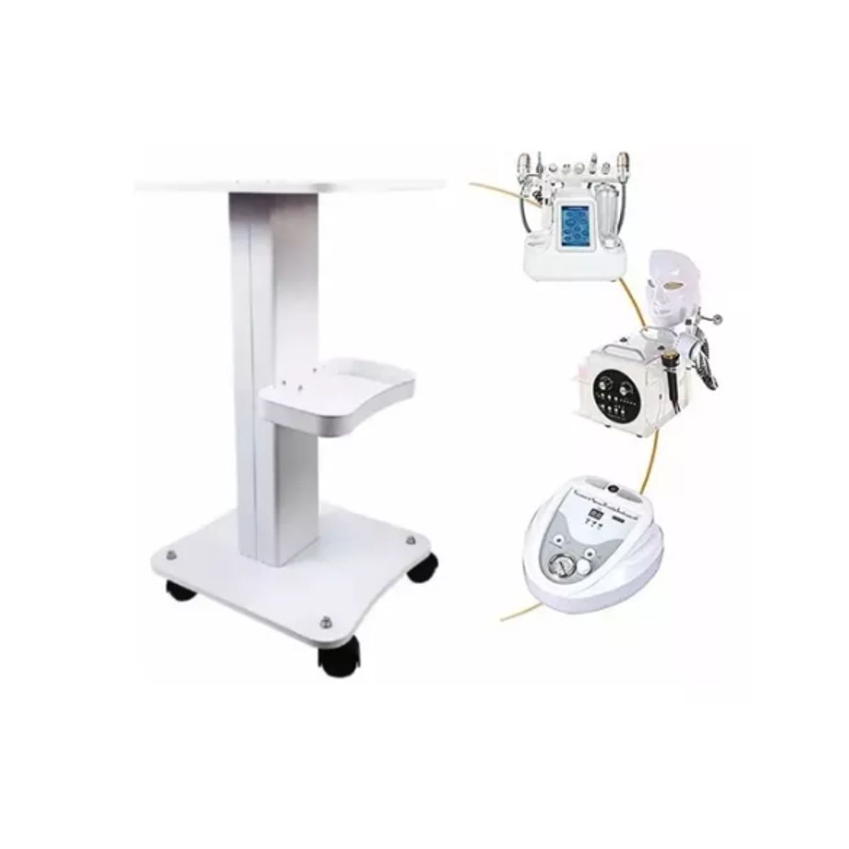 GENERICO - Carro Movil Estetica Spa Soporte Maquinas Mesa Esteticas