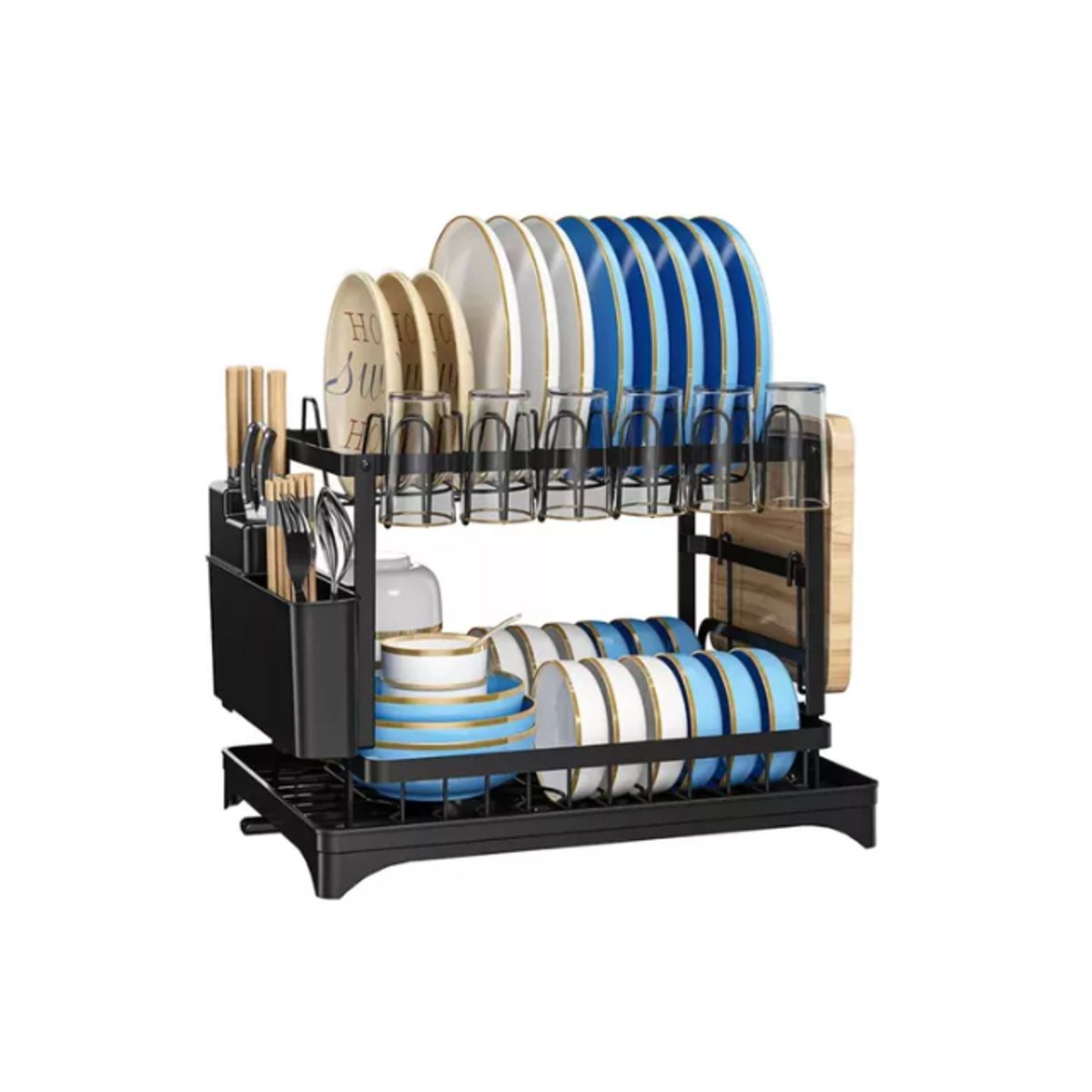 GENERICO - Secaplatos Escurridor De Loza Secador De Platos Vajilla