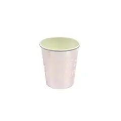 GENERICO - Vasos De Carton Plateados 6pcs 250ml