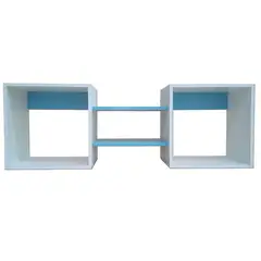 MUEBLES KIDS - Repisa cubo celeste