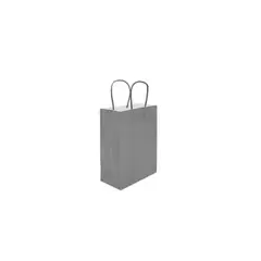 GENERICO - Bolsa De Papel Mediana Gris