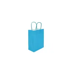 GENERICO - Bolsa De Papel Mediana Celeste