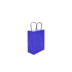 GENERICO - Bolsa De Papel Mediana Azul