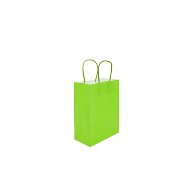 GENERICO - Bolsa De Papel Mediana Verde