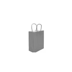 GENERICO - Bolsa De Papel Color Gris