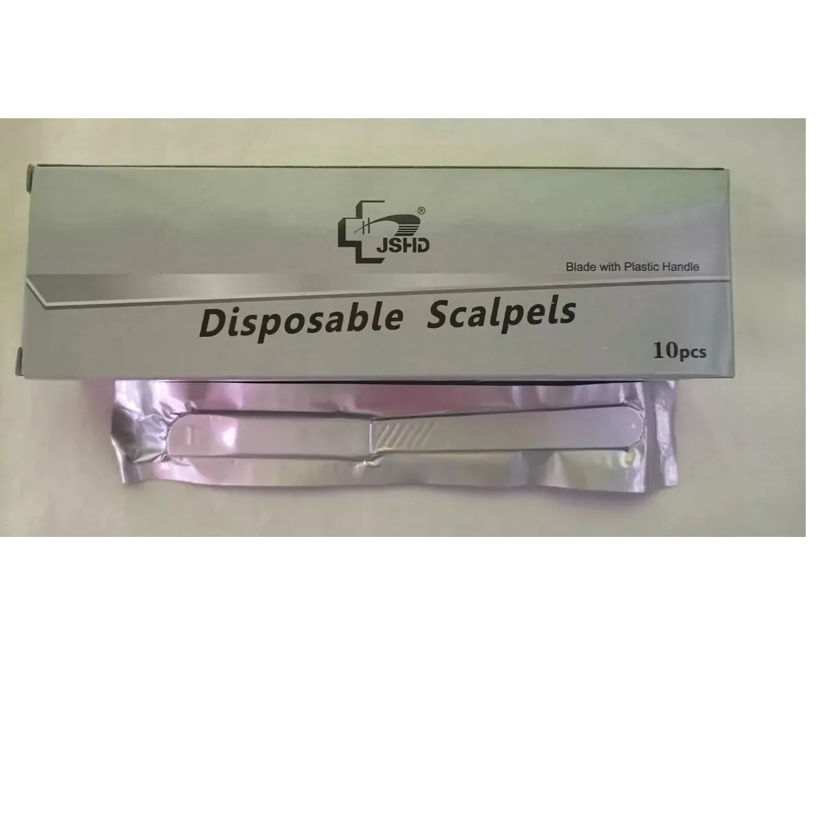 GENERICO - Bisturi Con Mango Pack 10 Unidades Numero 22