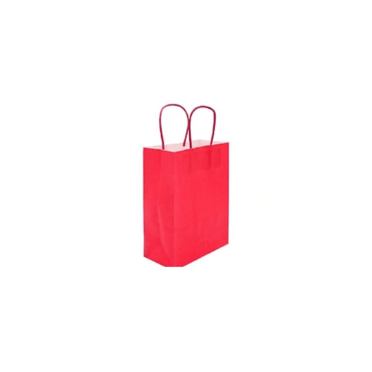 GENERICO - Bolsa De Papel Roja 6x12x15cm