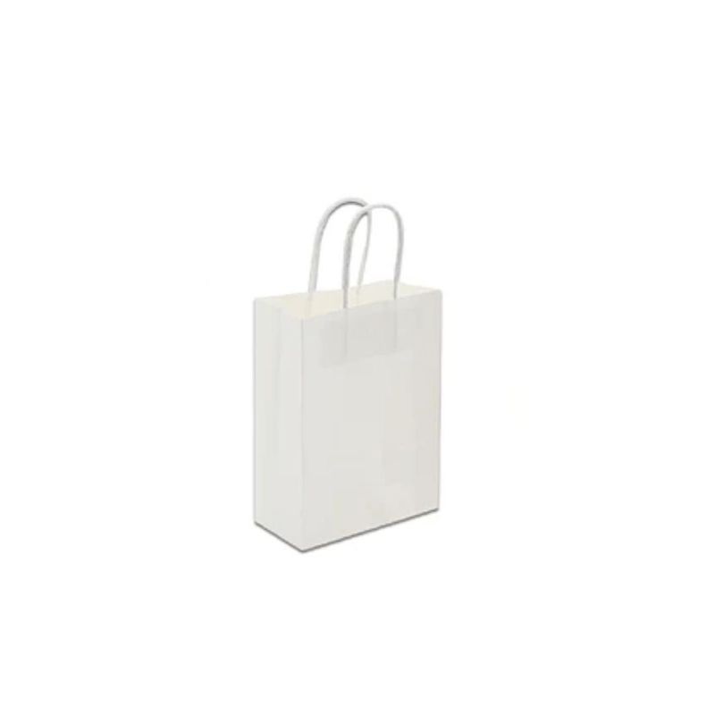 GENERICO - Bolsa De Papel Blanco 6x12x15cm