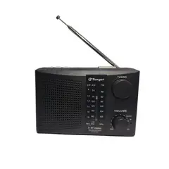 TARGET - Radio Portátil Bluetooth USB 3 Bandas Am/Fm/Sw