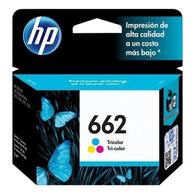 Hp Cartucho De Tinta 662 Tricolor Color Tricolor De 2 Ml
