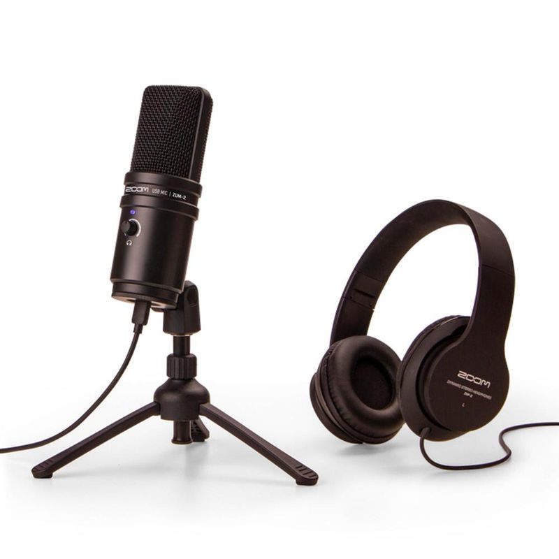ZOOM - Pack podcast Zoom ZUM-2 USB