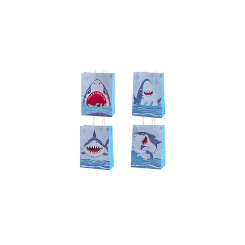 GENERICO - Bolsa De Papel Tiburón 8x15x21cm