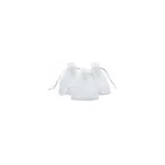GENERICO - Bolsas De Organza Blanca 10pcs 8x10cm